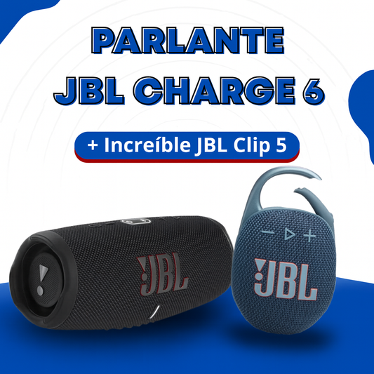 JBL CHARGE 6  - ¡POTENCIA Y SONIDO IMBATIBLES!